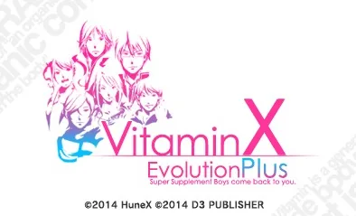 Vitamin X - Evolution Plus title screen