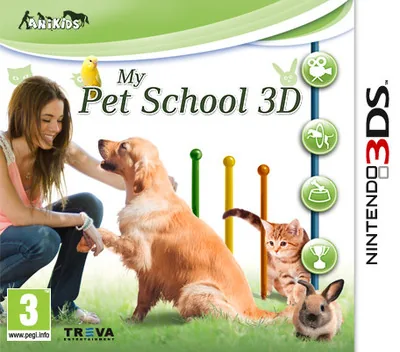 Backdrop artwork for My Pet School 3D