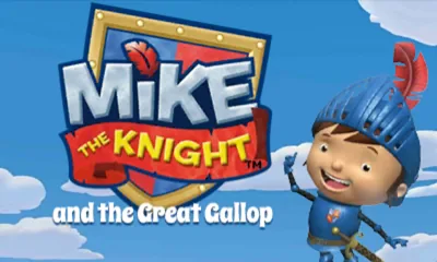 Mike the Knight and the Great Gallop title screen