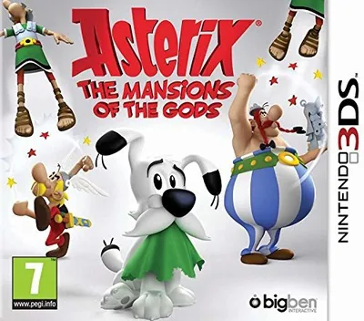 Backdrop artwork for Asterix - The Mansions of the Gods