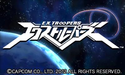 E.X. Troopers title screen
