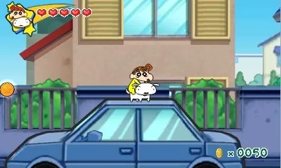 Crayon Shin-chan - Uchuu de Achoo! - Yuujou no Oba-Karate!! screenshot