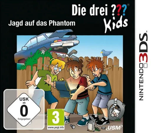 Backdrop artwork for Die drei Fragezeichen Kids - Jagd auf das Phantom