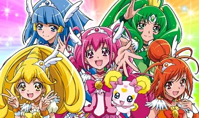 Smile Precure! Lets Go! Marchen World title screen