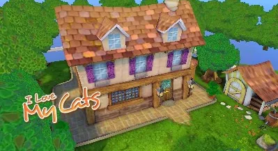 I Love My Cats title screen