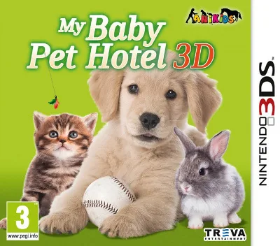 Backdrop artwork for My Baby Pet Hotel 3D