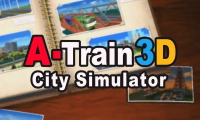 A-Ressha de Ikou 3D title screen