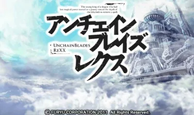 UnchainBlades ReXX title screen