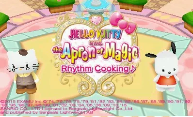 Hello Kitty and the Apron of Magic - Rhythm Cooking title screen