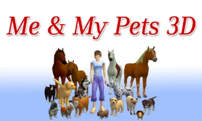 Me & My Pets 3D title screen