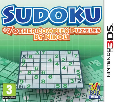 Backdrop artwork for Sudoku + 7 Other Complex Puzzles by Nikoli