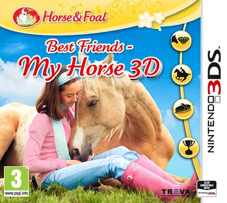 Backdrop artwork for Best Friends My Horse 3D