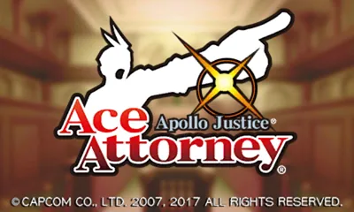 Gyakuten Saiban 4 title screen