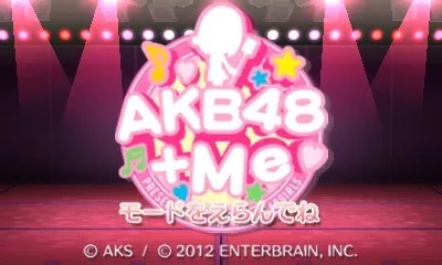 AKB48+Me title screen