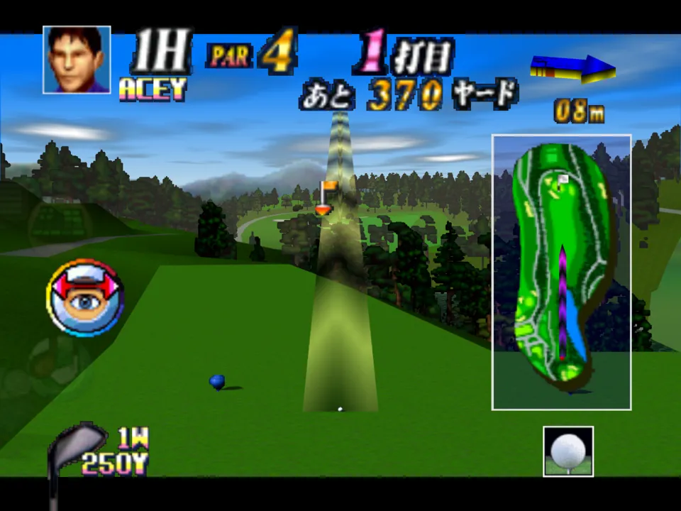 Backdrop artwork for Nihon Pro Golf Tour 64