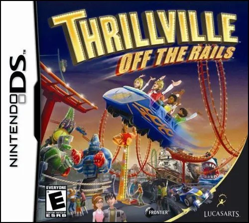 Thrillville: Off the Rails box art