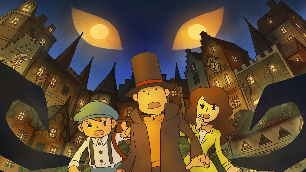 Backdrop artwork for Professor Layton and the Last Specter