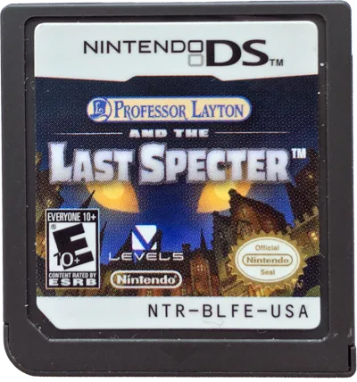 Professor Layton and the Last Specter cart