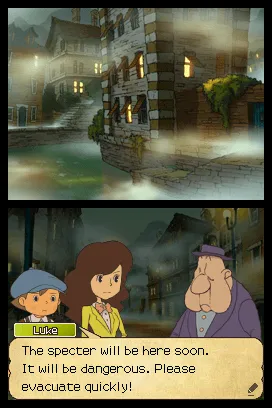 Professor Layton and the Last Specter screenshot