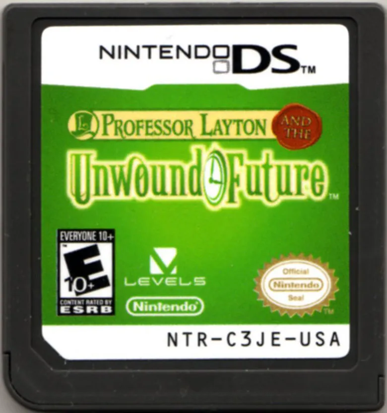 Professor Layton and the Unwound Future cart