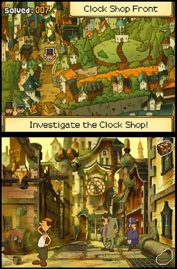 Professor Layton and the Unwound Future screenshot