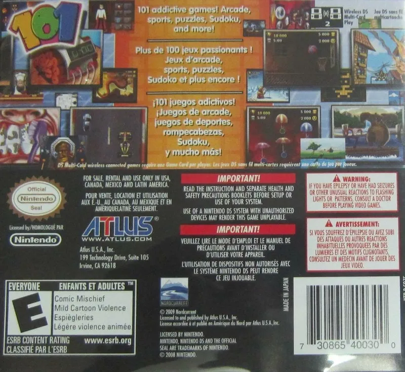 101-in-1 Explosive Megamix box back