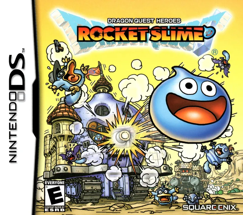 Dragon Quest Heroes: Rocket Slime cover art for Nintendo DS