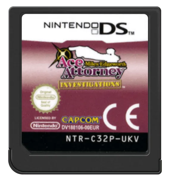 Ace Attorney Investigations: Miles Edgeworth cart