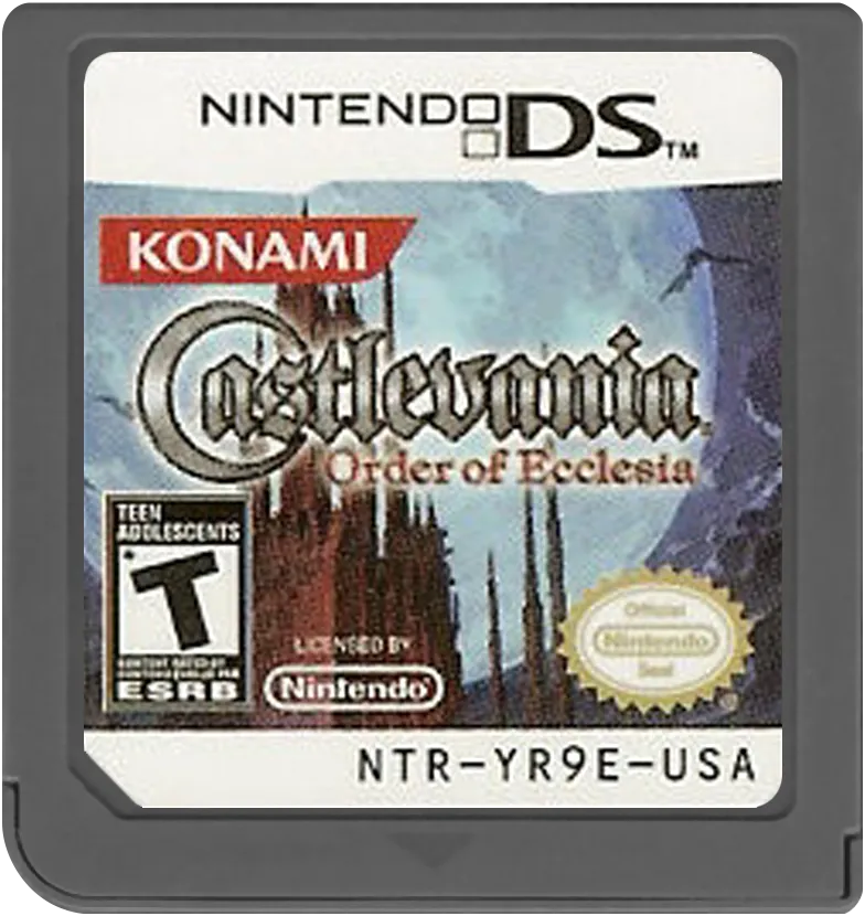 Castlevania: Order of Ecclesia cart