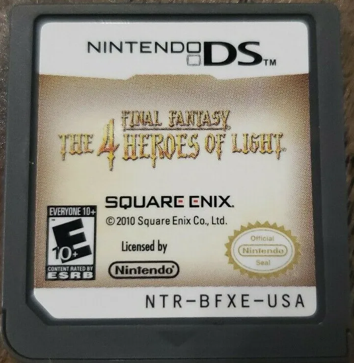 Final Fantasy: The 4 Heroes of Light cart