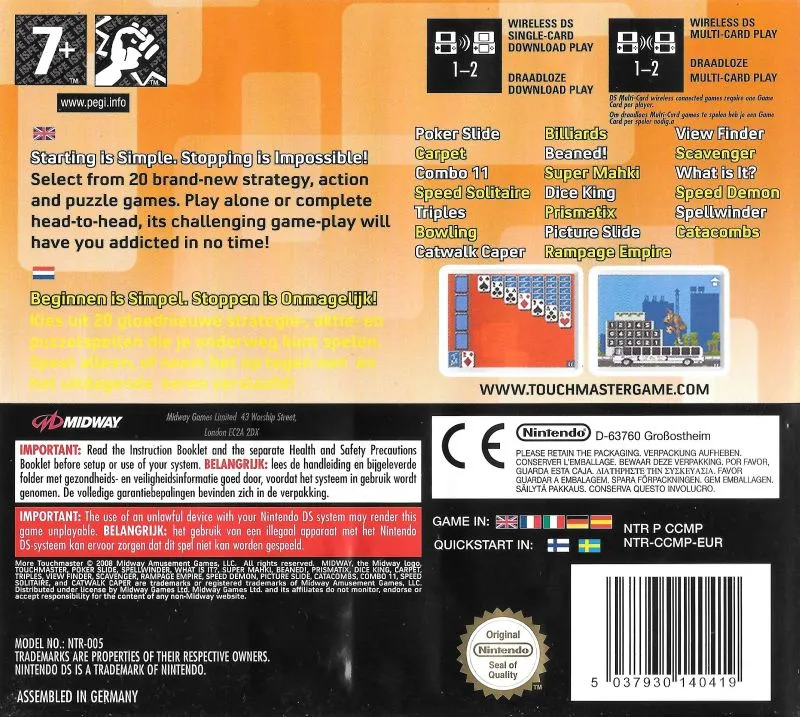 TouchMaster 2 box back