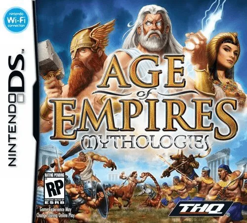 Age of Empires: Mythologies cover art for Nintendo DS