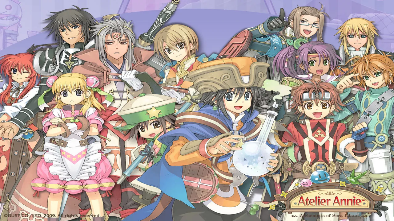 Backdrop artwork for Atelier Annie: Alchemists of Sera Island