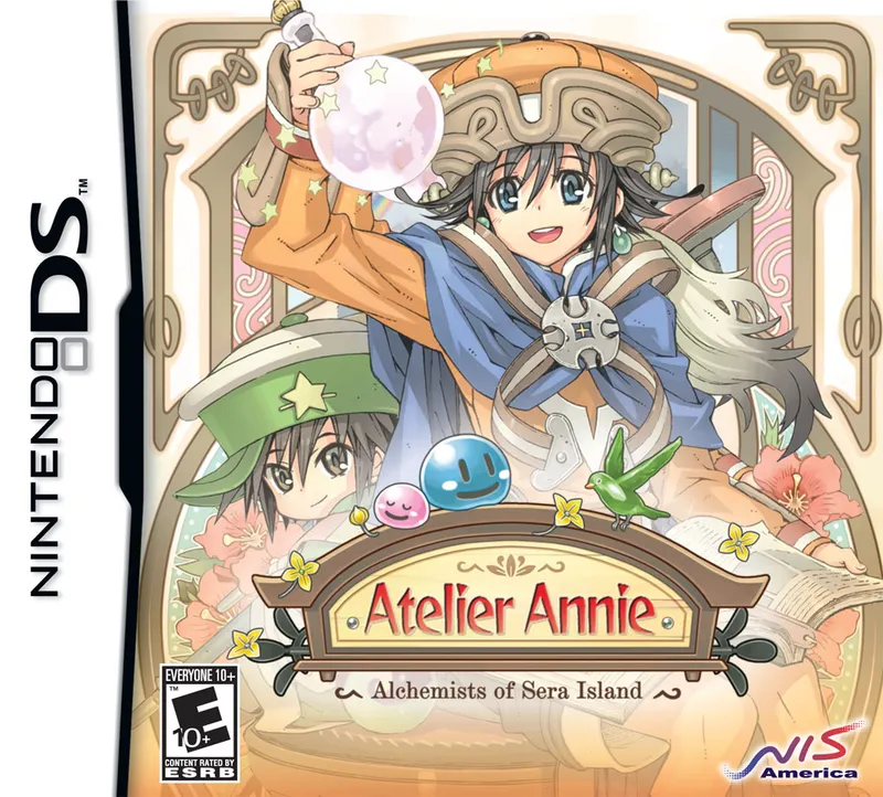 Atelier Annie: Alchemists of Sera Island cover art for Nintendo DS