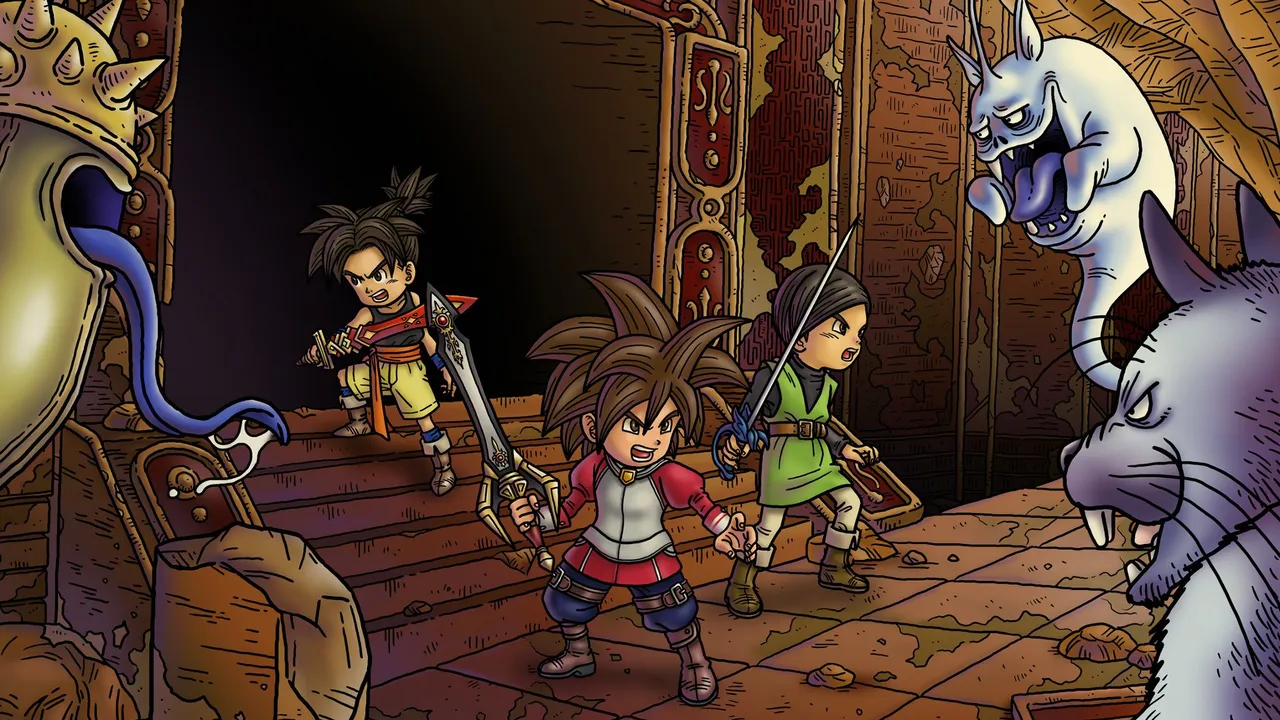 Backdrop artwork for Blue Dragon: Awakened Shadow