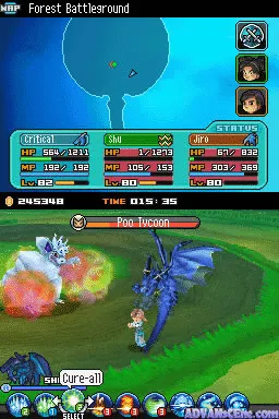 Blue Dragon: Awakened Shadow screenshot