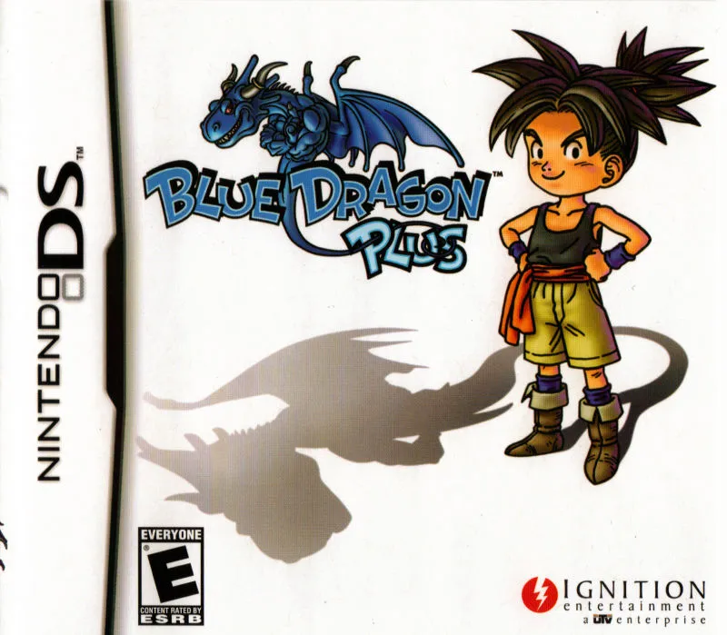Blue Dragon Plus cover art for Nintendo DS