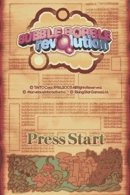 Bubble Bobble Revolution screenshot