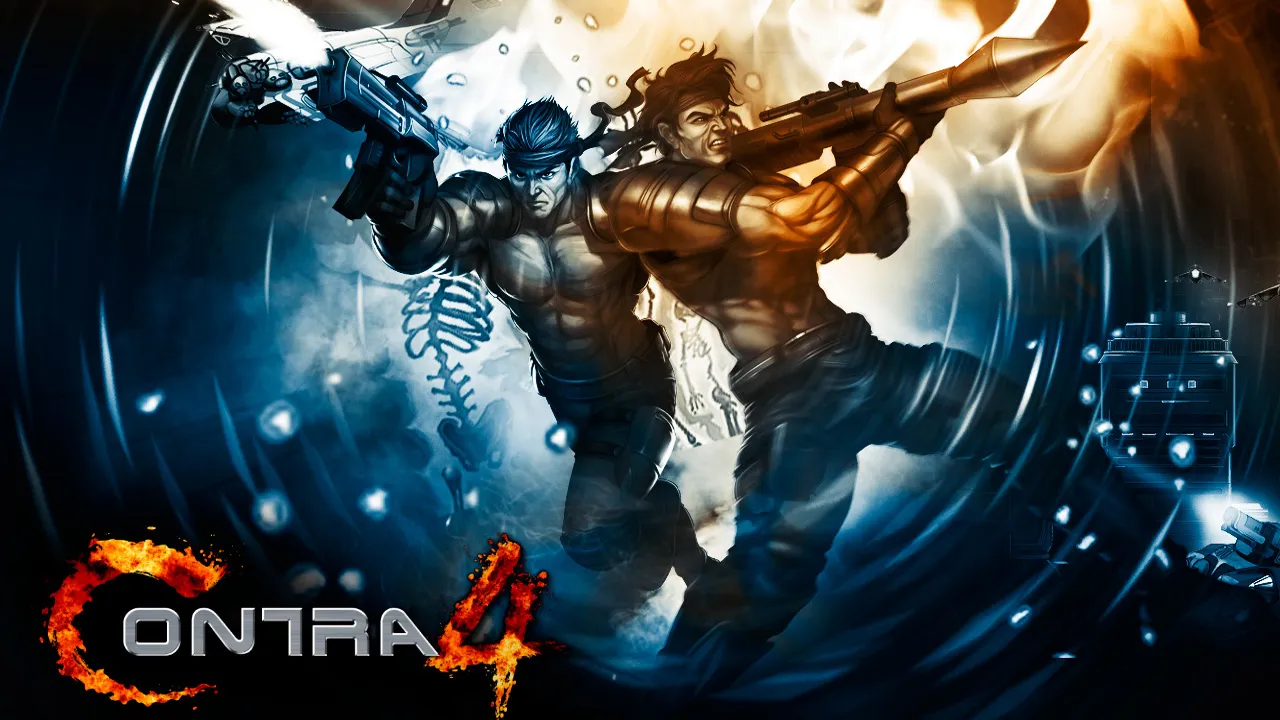 Backdrop artwork for Contra 4
