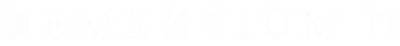 Dementium II logo