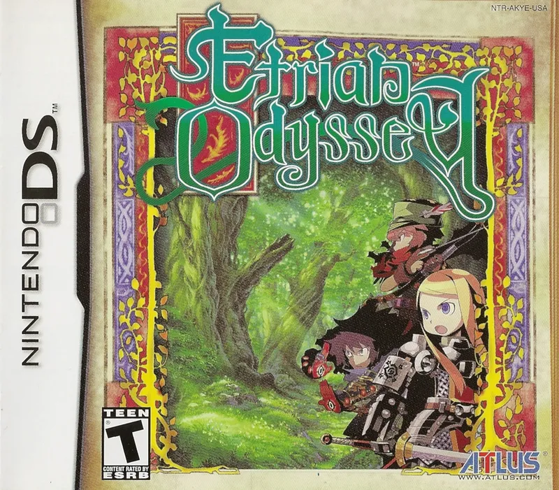 Etrian Odyssey box art