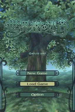 Etrian Odyssey screenshot