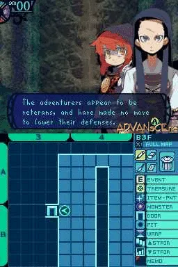 Etrian Odyssey screenshot