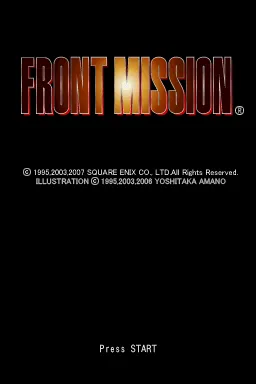 Front Mission screenshot