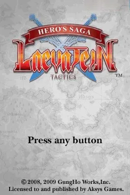 Hero's Saga: Laevatein Tactics screenshot