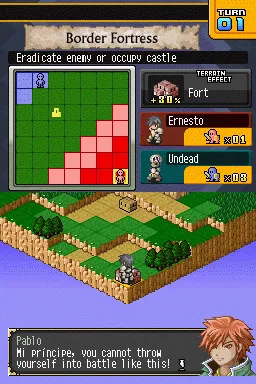 Hero's Saga: Laevatein Tactics screenshot