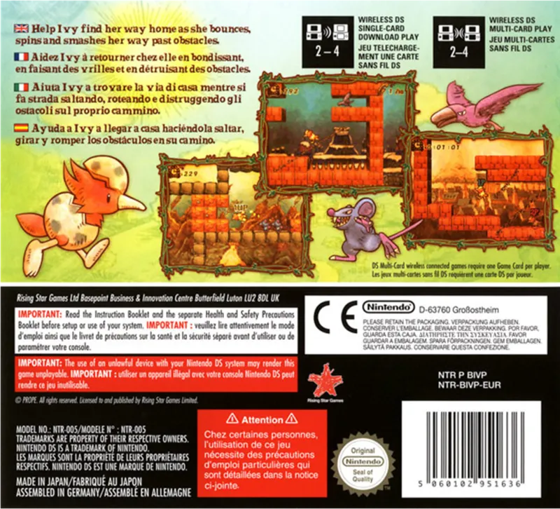 Ivy the Kiwi? box back