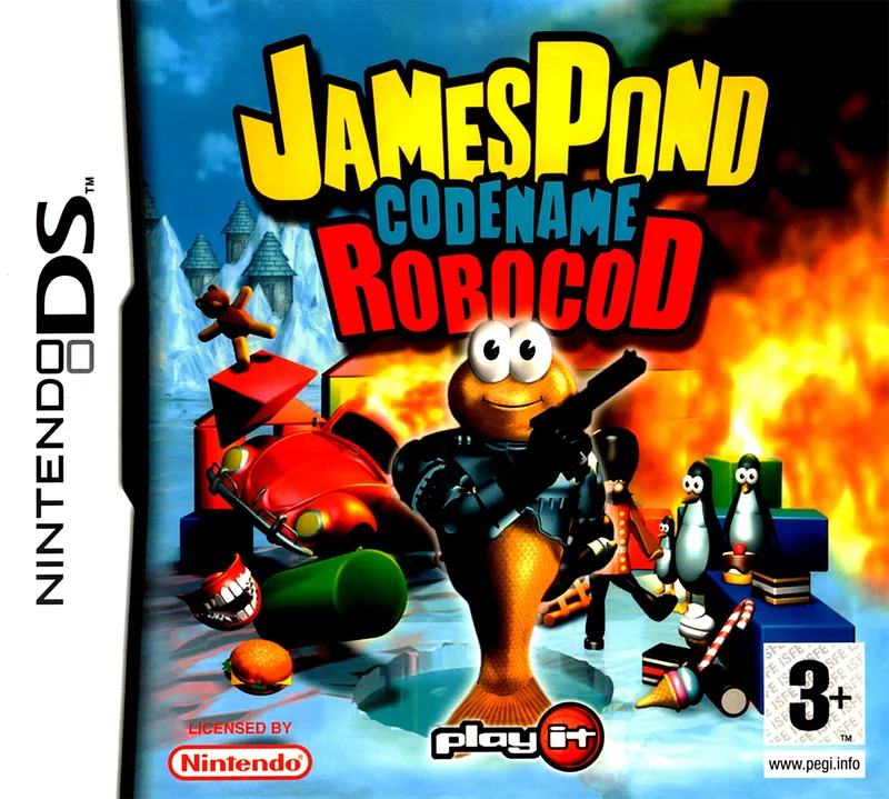 James Pond: Codename Robocod box art