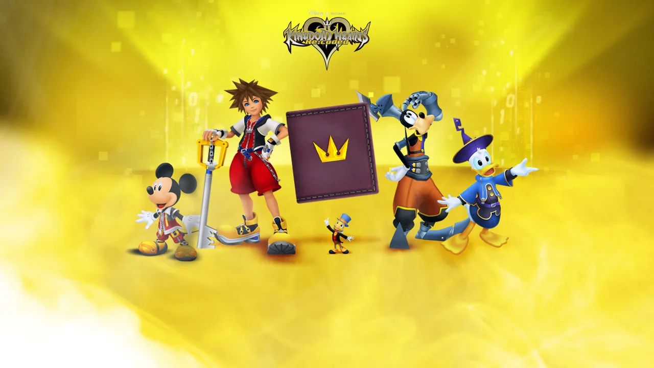 Backdrop artwork for Kingdom Hearts Re:coded
