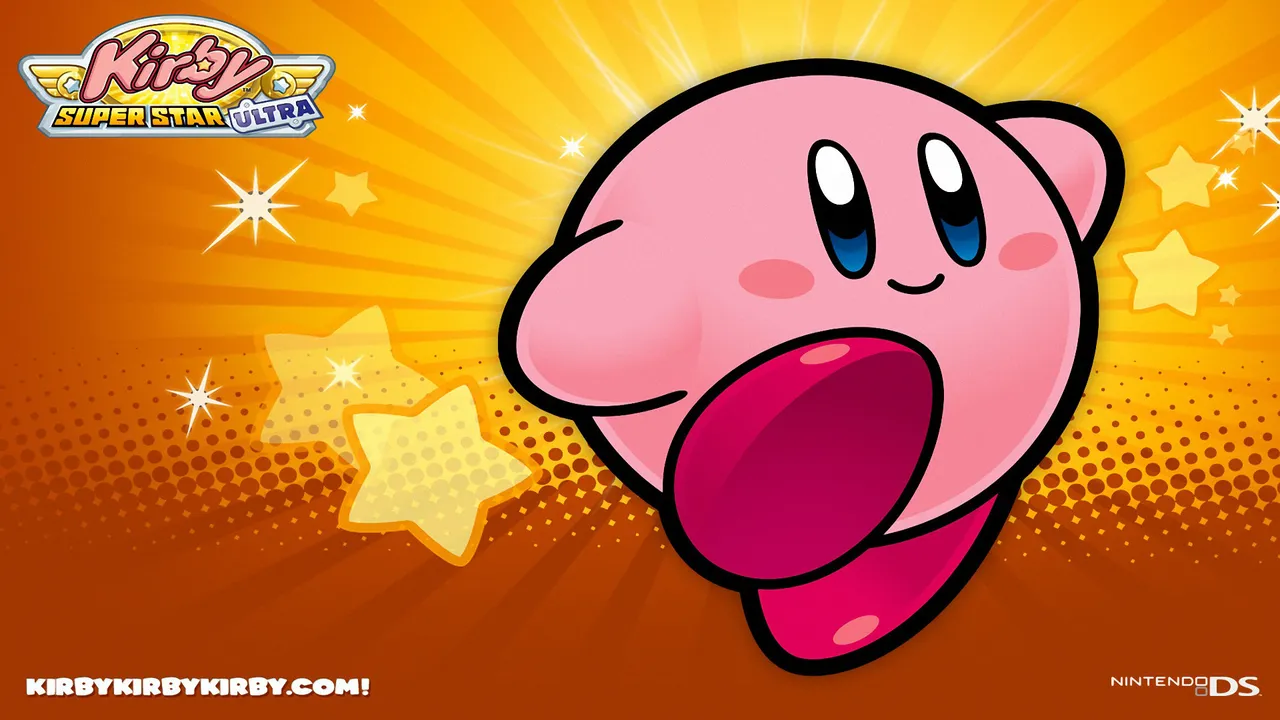 Backdrop artwork for Kirby Super Star Ultra